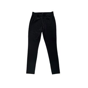 LOFT Black Velvet Pants
